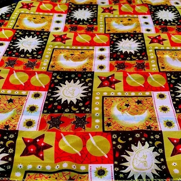 Gorgeous, lightweight scarf w astronomy vibe - Picture 2 of 3